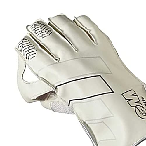 Gunn & Moore GM 606 Leather Cricket Wicket Keeping Gloves for Mens, Size - Youth - Image 5