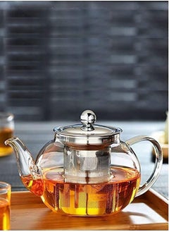 1Chase Borosilicate Glass Teapot With  Stainless Steel Infuser and Lid 1500 ML  - Image 1