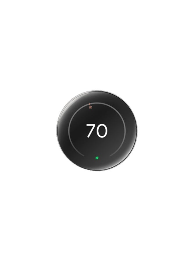 Google Nest Learning Thermostat (4th Gen) Pro Edition with Nest Temperature Sensor (2nd Gen) - Polished Silver - Image 2