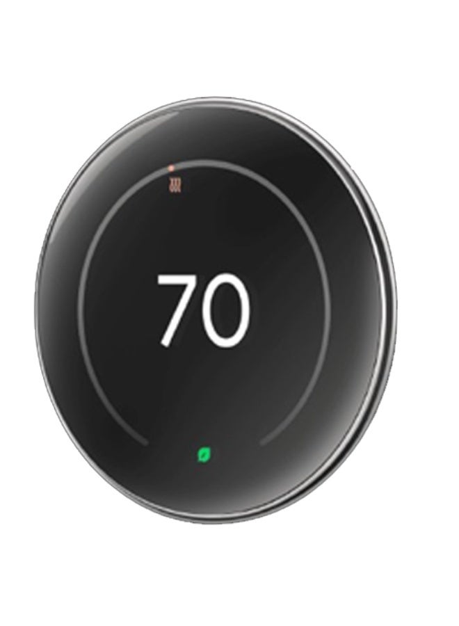 Google Nest Learning Thermostat (4th Gen) Pro Edition with Nest Temperature Sensor (2nd Gen) - Polished Silver - Image 3