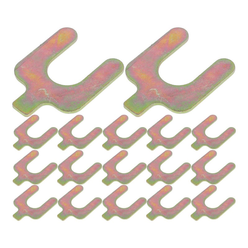 U Shaped Camber Alignment Shims 50pcs 1.5mm Thick Vehicle Suspension Kit - Image 2