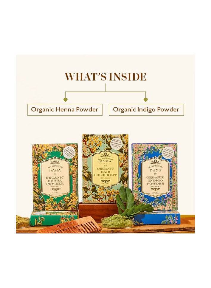 KAMA AYURVEDA NATURAL ORGANIC HAIR COLOUR KIT (N) - Image 4