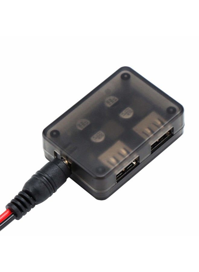 DROK محول تيار مستمر 12 فولت إلى 5 فولت USB، لوحة شحن سريعة مزدوجة USB DROK، محول خفض تلقائي DC-DC 6-30 فولت 12 فولت 24 فولت إلى 5 فولت 9 فولت، منظم جهد سيارة، محول فولت السيارة - Image 1