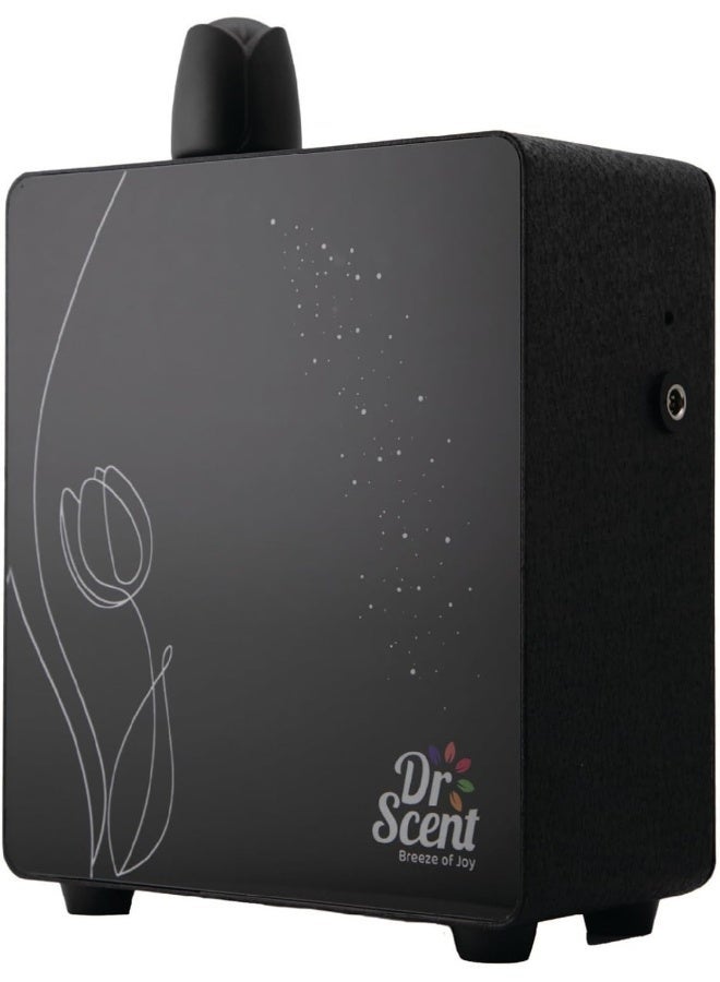 Dr Scent ECO Tulip Diffuser Machine Infused with Intelligent Aromatherapy, Enhanced by Seamless Mobile App Connectivity - Your Gateway to Personalized Fragrance Symphony and Wellness Bliss (BLACK) - Image 1