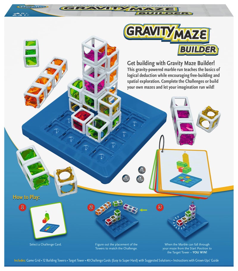 ThinkFun Gravity Maze Builder The Logic Games for Young Creative Minds Ages 5 and Up - Image 2