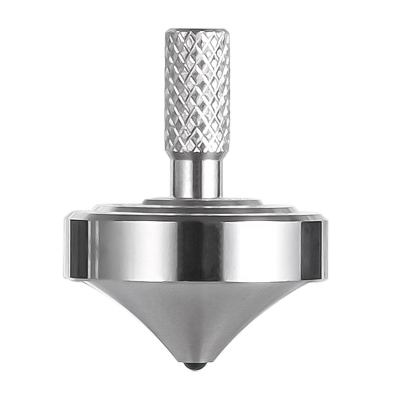 CHEETOP Stainless Steel Spinning Top Precision Mini Desktop Gyroscope Kill Time Reduce Stress ADHD Toys Perfect Balance Gyro Style 3 - Image 2