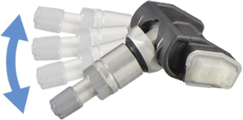 Schrader TPMS Solutions 33700 EZ-Sensor® 314.9MHz, 315MHz, 433MHz Programmable High Speed Sensor w/Adjustable Aluminum Valve. Must Be Programmed with Schrader Compatible Tool Before Installation (4) - Image 4