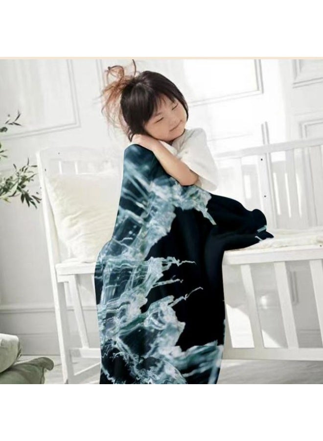 عام بطانية رقيقة من الفانيلا (حرارة ومريحة، ومناسبة للنوم واستخدام اللعبة والغبار والرمل) 150 سم * 200 سم - 1108 - Image 3