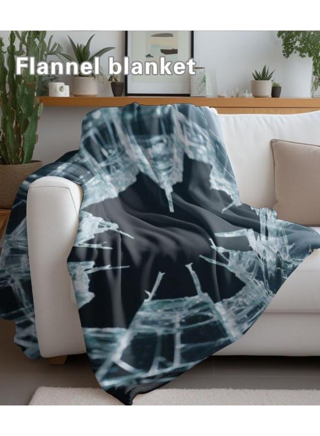 عام بطانية رقيقة من الفانيلا (حرارة ومريحة، ومناسبة للنوم واستخدام اللعبة والغبار والرمل) 150 سم * 200 سم - 1108 - Image 5