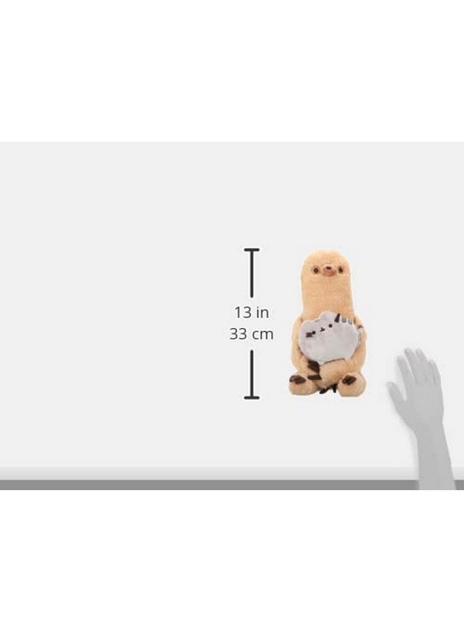 GUND Pusheen with Sloth Plush Stuffed Animal, Set of 2, 13" - Image 2