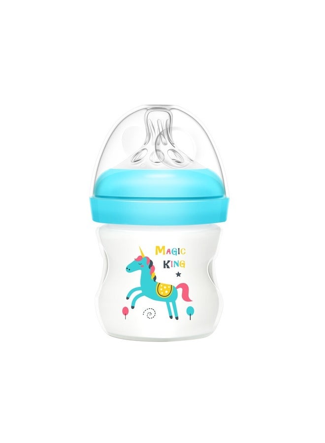 Momeasy 4oz/120ML Wide Neck Feeding Bottle 47604 Green - Image 1