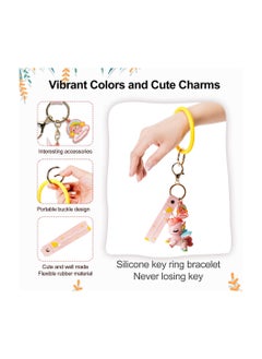 KASTWAVE Cute Keychain Gift - Unicorn Keychain Kawaii Accessories Key Chain Backpack Charms Car Keys Keychain for Kids Girls  - Image 2