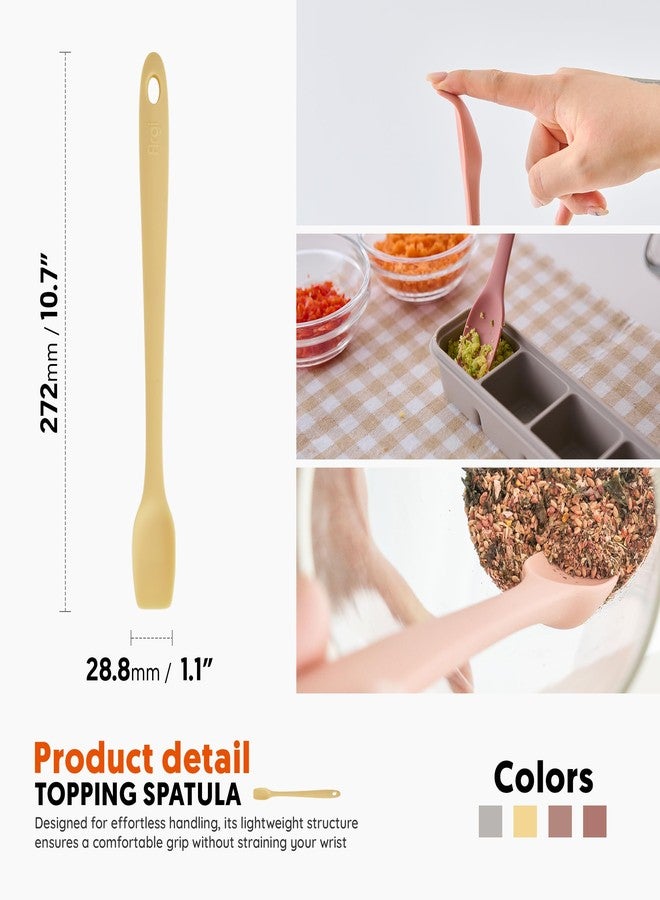 Firgi Cooking Spoon (ButterYelllow_Topping, Large) - Image 2