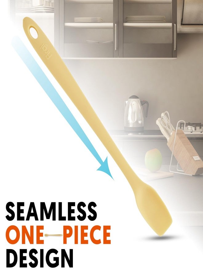 Firgi Cooking Spoon (ButterYelllow_Topping, Large) - Image 4