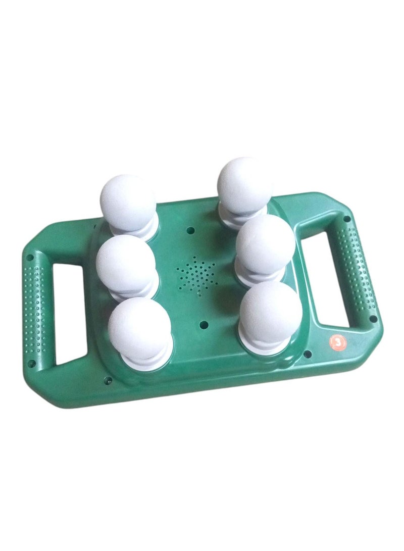 Slimming Fascia Machine, High Frequency Back Waist Massager, Professional 6-Head Shoulder Fascia Massager - Image 2