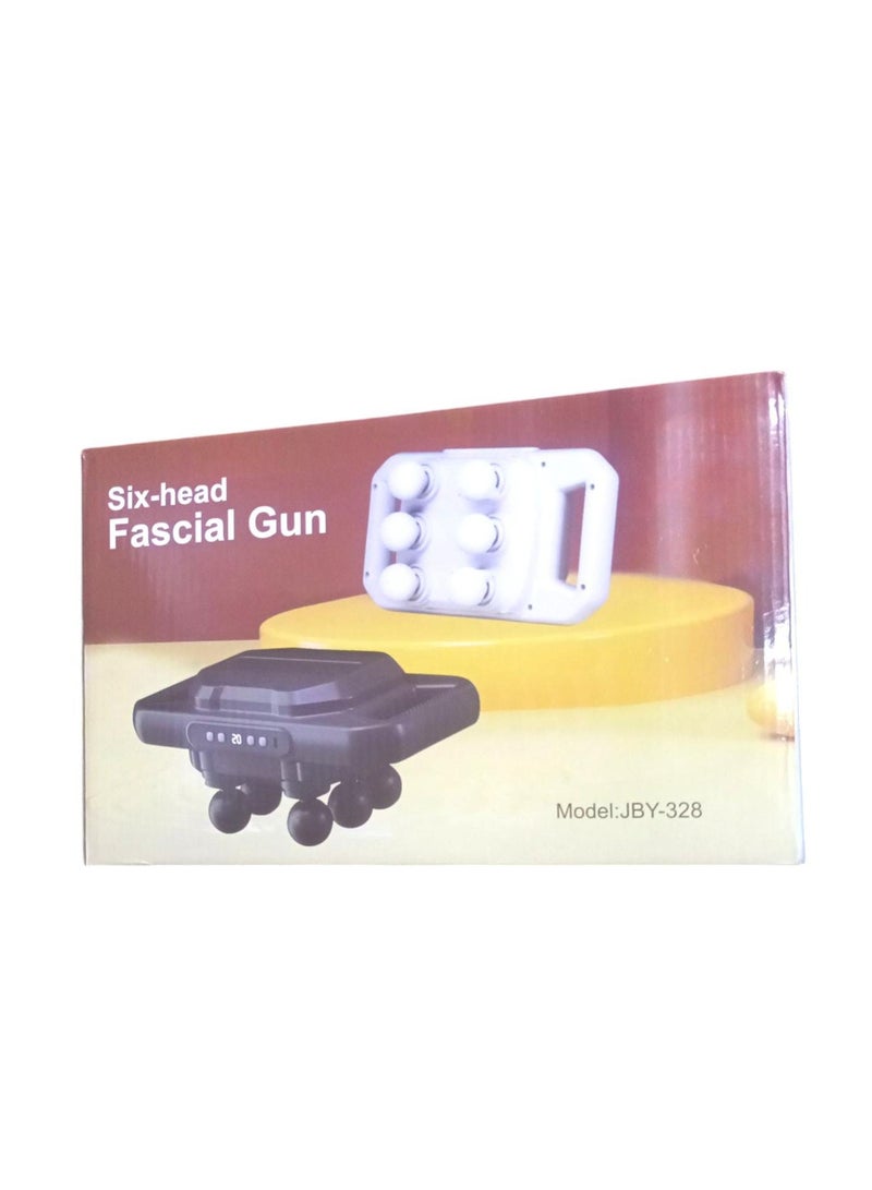 Slimming Fascia Machine, High Frequency Back Waist Massager, Professional 6-Head Shoulder Fascia Massager - Image 4