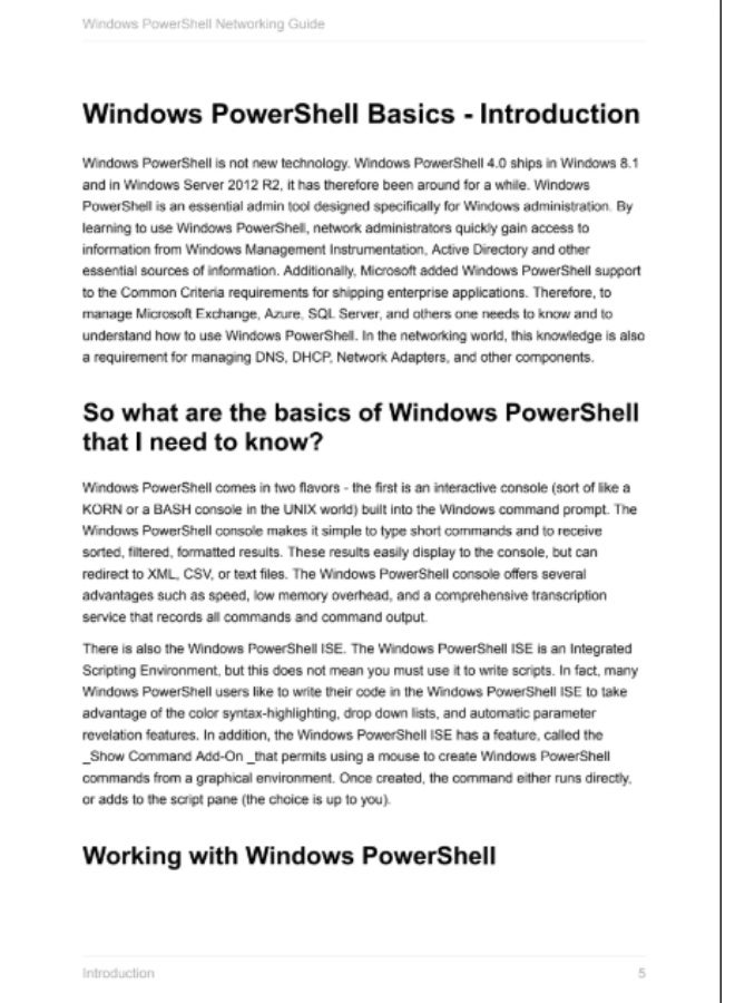Windows PowerShell Networking Guide - Image 2