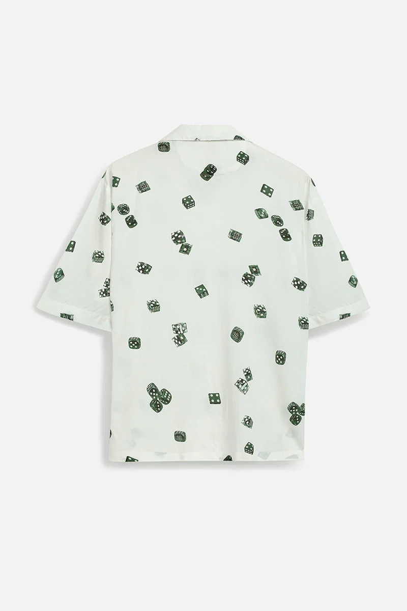 SNITCH قميص فاخر بطبعة ملك القلوب بالنرد