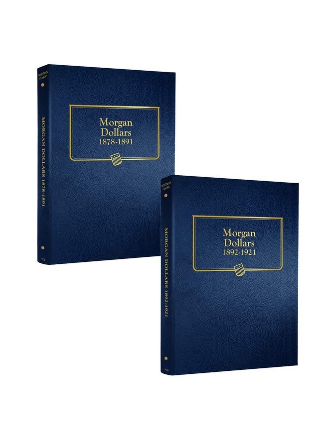 Whitman US Morgan Dollar Album Two Volume Set 1878-1921#9128 and #9129 - Image 1