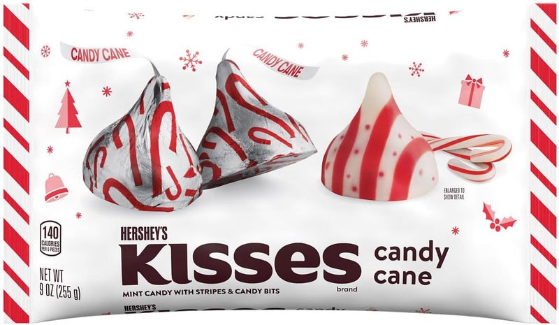 HERSHEY'S Kisses Candy Cane Flavor - 9 Oz - Image 2