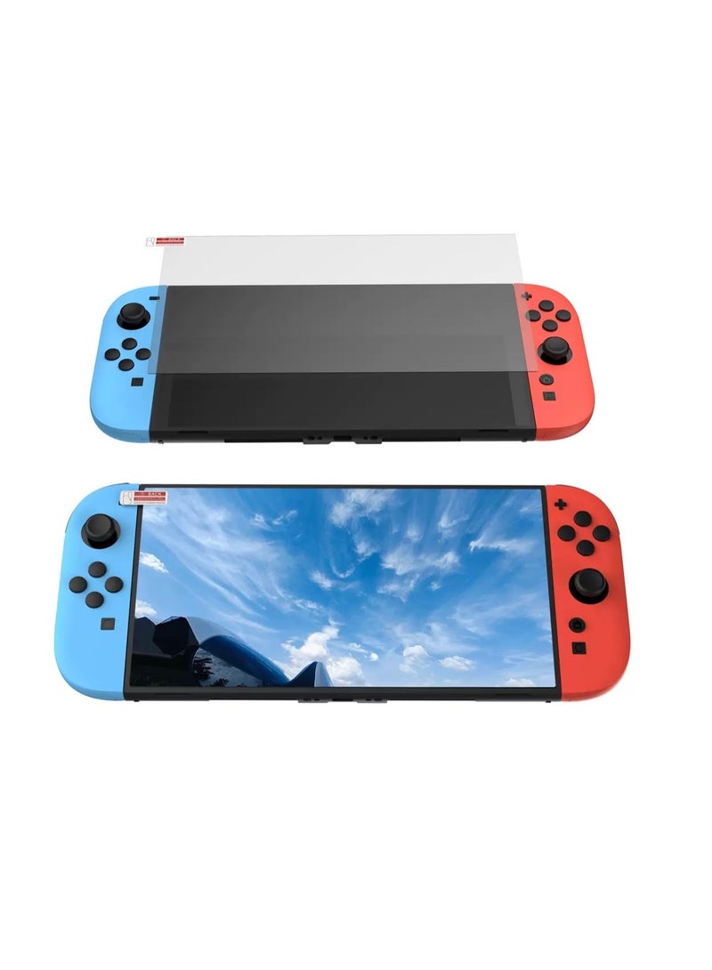 واقي شاشة زجاجي مقوى لجهاز سويتش 2 | مضاد لبصمات الأصابع والخدوش - Image 1