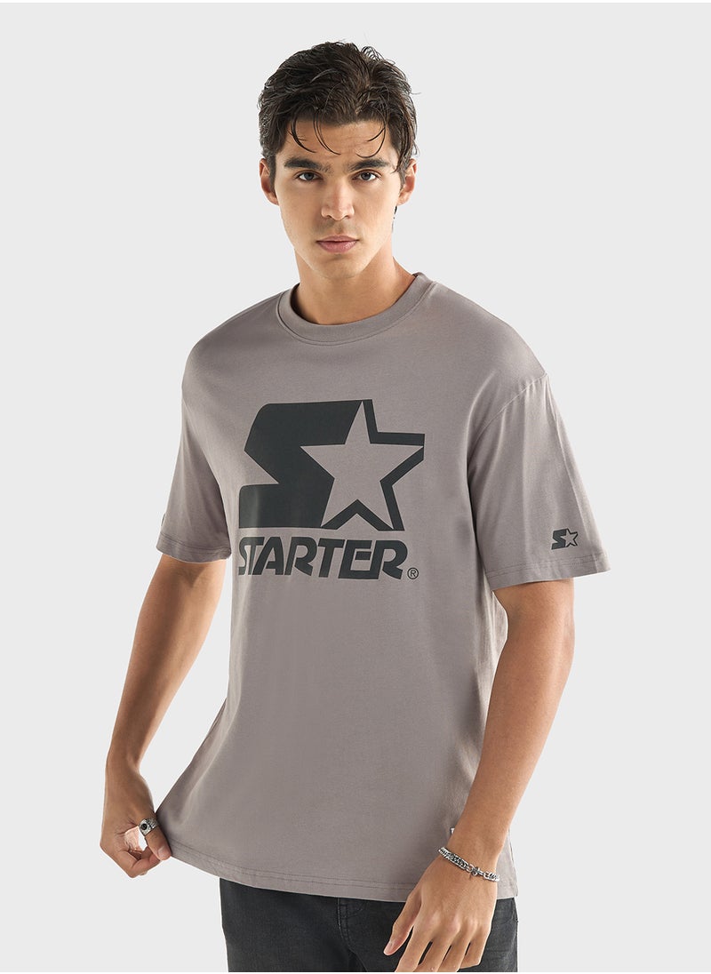 FAV Print Crew Neck T-Shirt  - Image 1