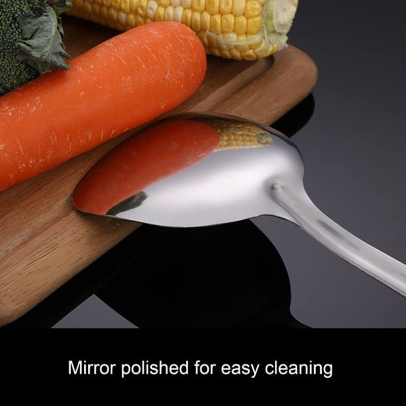 DASNDAS 6 PCs Kitchen Utensil Set Stainless Steel Cooking Utensils Kit Spatula Spoon Colander Kitchenware Kitchen Gadgets Kitchen Cookware Tool Set - Image 5