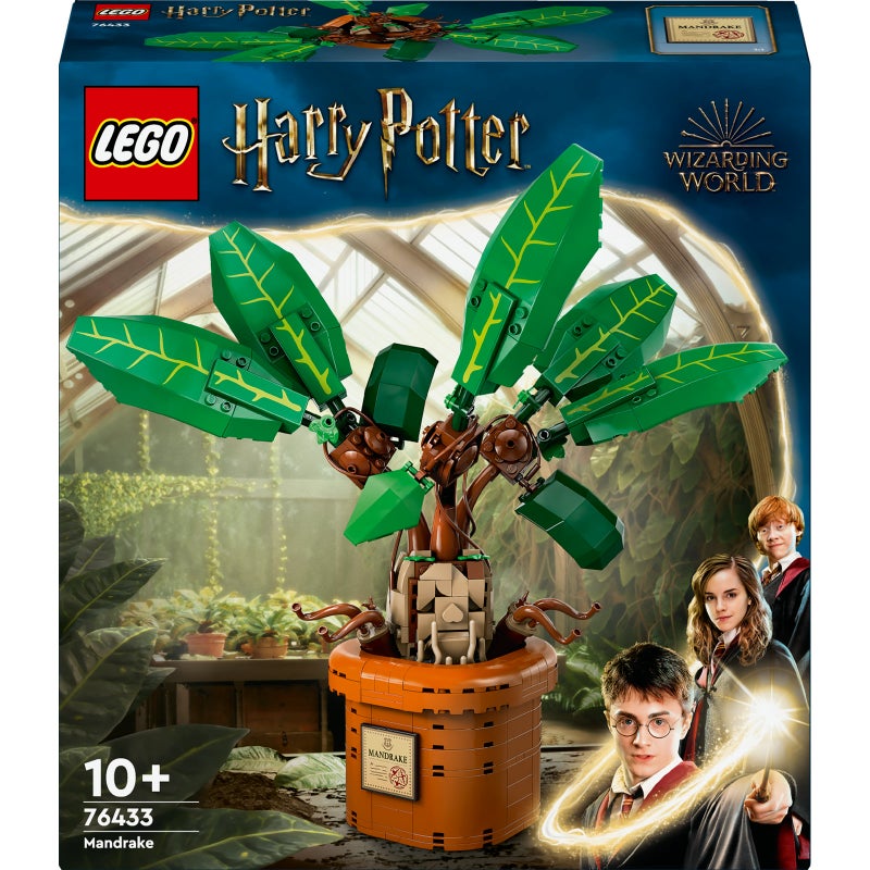 LEGO Harry Potter Mandrake Plant Toy, Magical Gift 76433 Building Toy Set (579 Pieces) - Image 2
