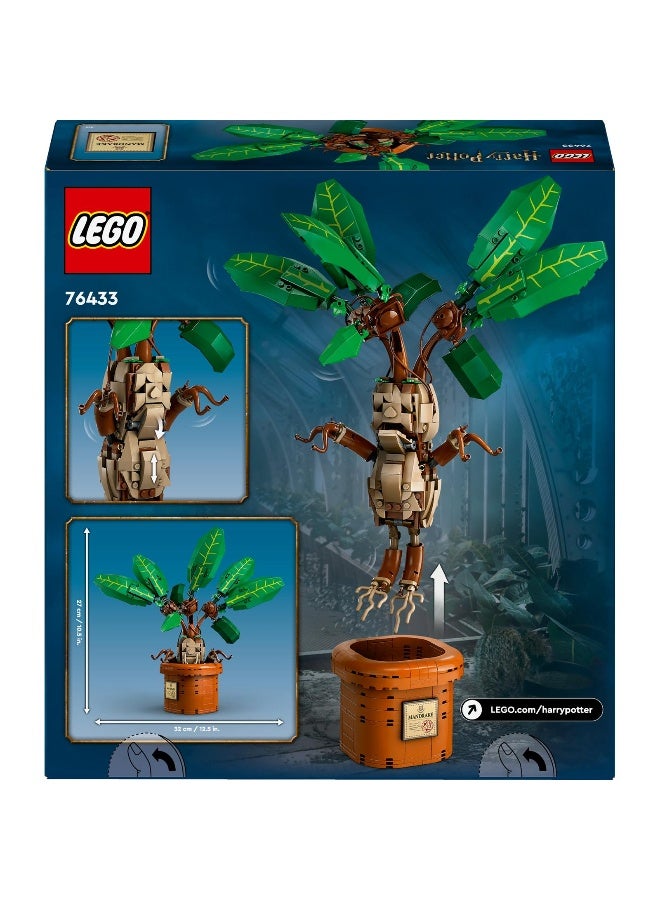 LEGO LEGO Harry Potter Mandrake Plant Toy, Magical Gift 76433 Building Toy Set (579 Pieces)  - Image 2