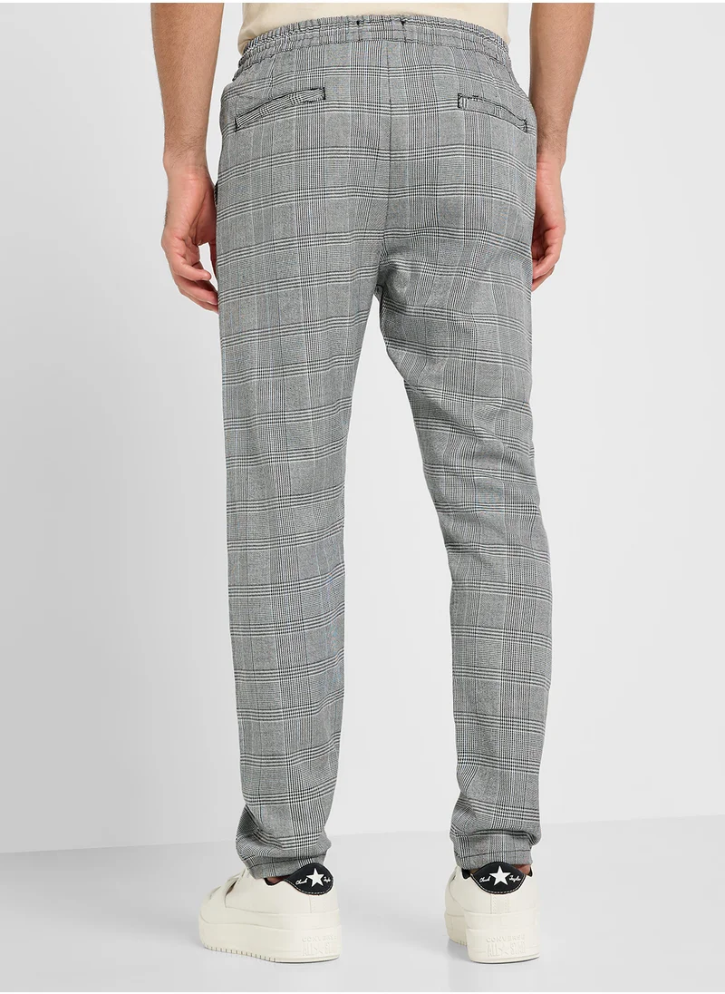 BRAVE SOUL Checked Pants