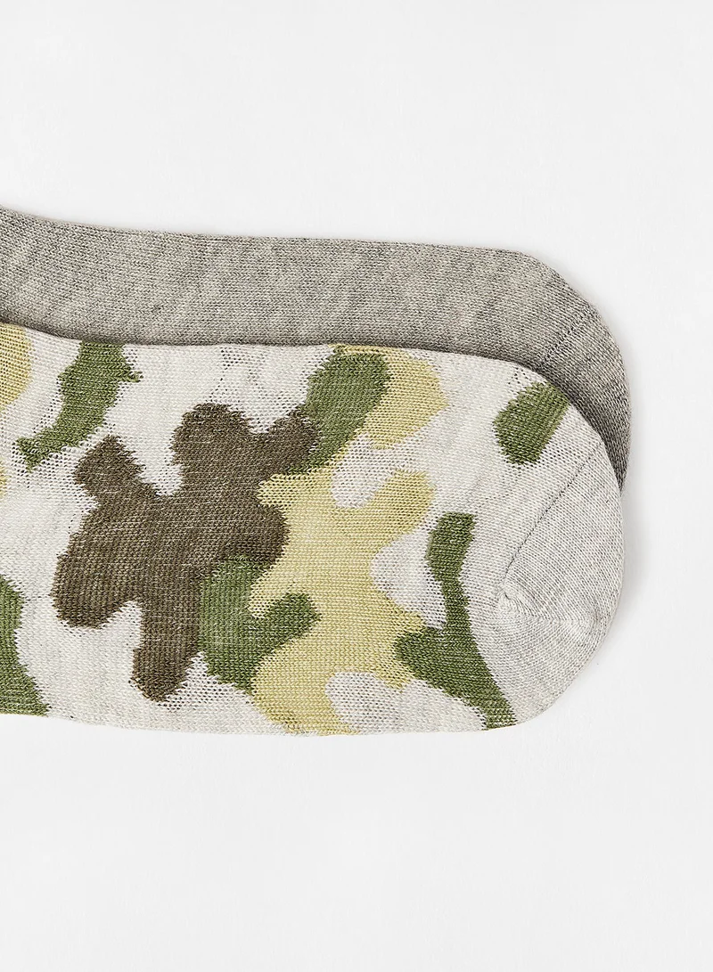 MANGO Boys Camo Socks