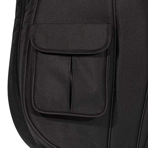 Mivi MI&VI CB-5001 Cello Soft Case Travel Gig Bag (3/4 Size) With Multiple Pockets and Adjustable Backpack Straps | 12mm Thick Padding | Waterproof | Non-Abrasive Lining - By MIVI Music - Image 3
