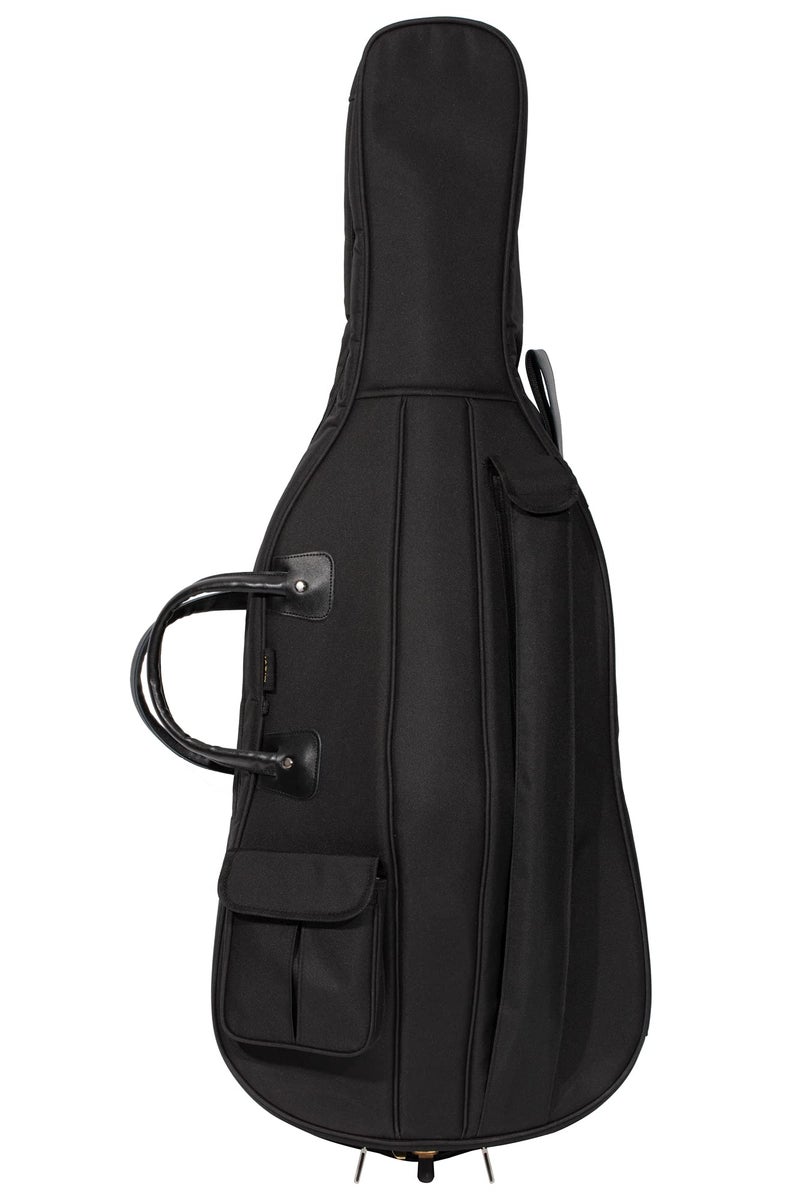 Mivi MI&VI CB-5001 Cello Soft Case Travel Gig Bag (3/4 Size) With Multiple Pockets and Adjustable Backpack Straps | 12mm Thick Padding | Waterproof | Non-Abrasive Lining - By MIVI Music - Image 2