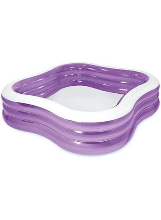 INTEX Beach Wave Swim Center Swimming Pool Blue White 90 Inch X 22 Inch Size 8" 57495Ep - Image 3