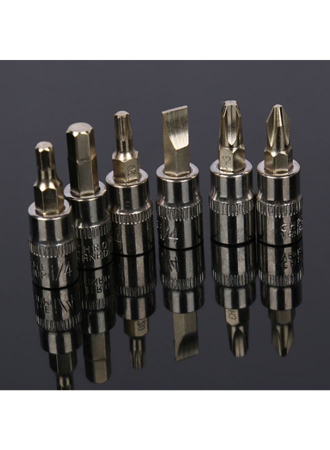 46-Piece Compact And Convenient Quick Ratchet Sleeve Auto Repair Tool Set - Image 3