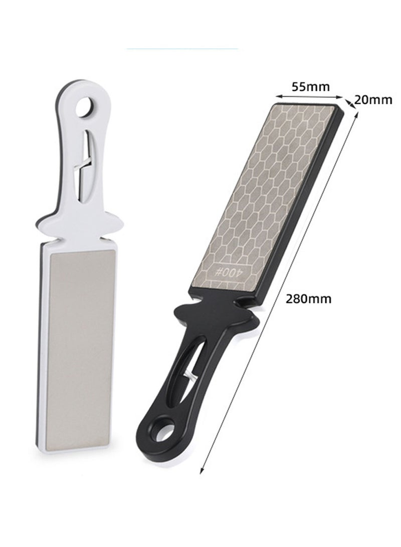 Double-Sided Diamond Sharpening Stone Honeycomb Surface Plate with Handle Lifting Hole for Kitchen Sharpen Tools  - Image 5