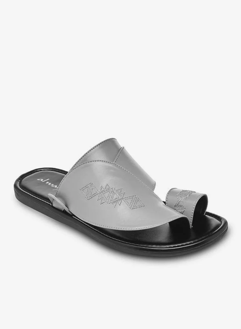 الواحة صنادل رجالية مطرزة تشكيلة رمضان