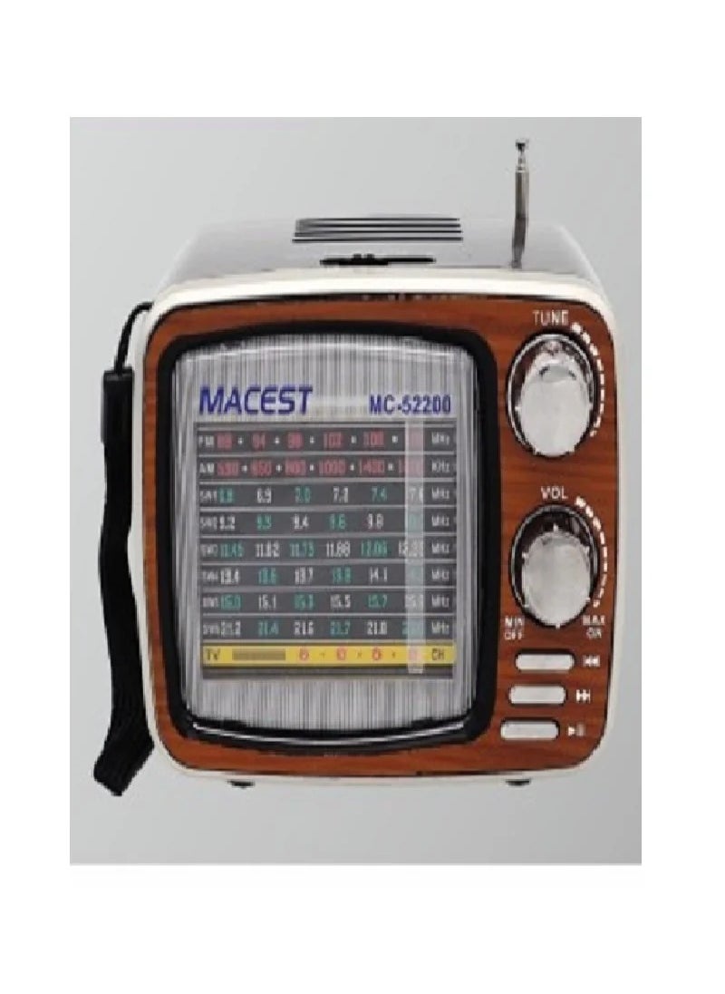 MACEST Bluetooth Portable Radio MC-52200  - Image 1