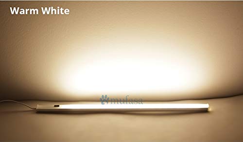 Mufasa 4 Watts 1 Feet LED Profile Light Under Cabinet/Counter/Wardrobe Lighting Ultra Slim (Warm White, 3000K) (Pack of 4) - Image 2