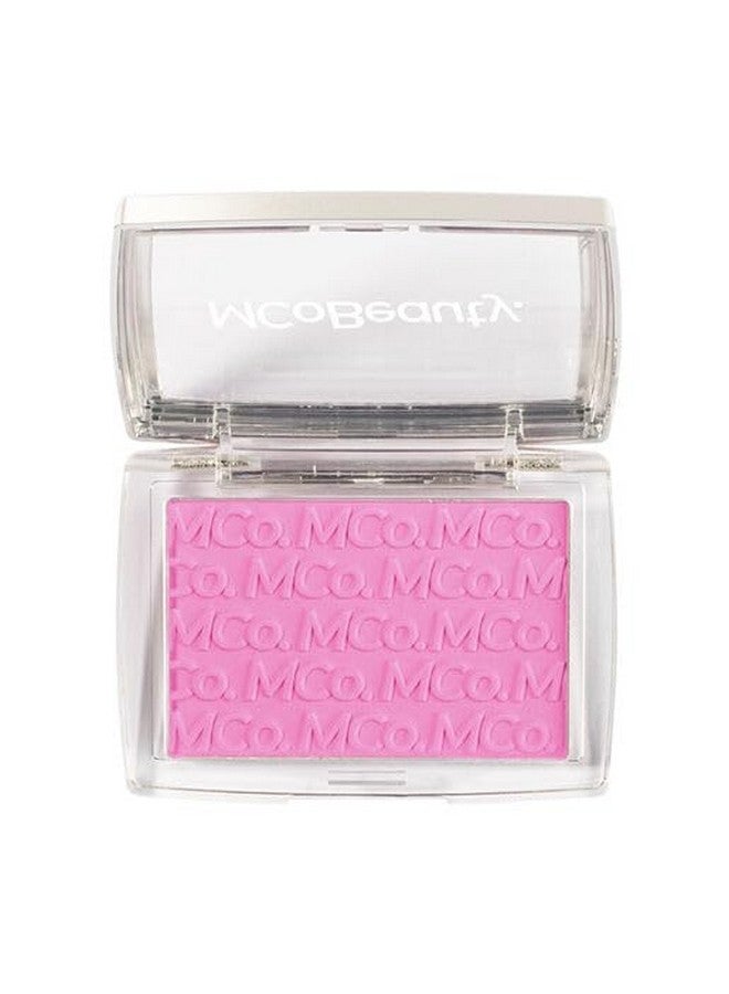 أم سي أو بيوتي أحمر خدود بودرة متوهجة بدرجة حموضة من MCoBeauty - وردي وردي، أحمر خدود غير لامع قابل للتخصيص، نباتي، مستحضرات تجميل خالية من القسوة - Image 1