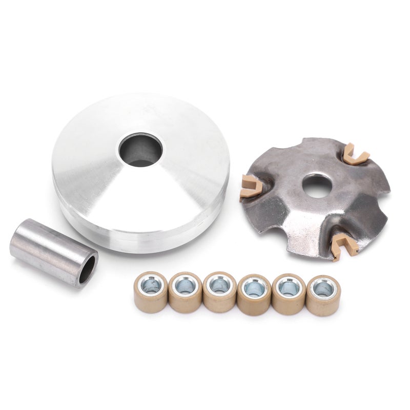Variator Drive Wheel Complete Variator Assembly for GY6 50cc 80cc 139QMA 139QMB Scooter - High Quality Aluminum Alloy and ABS Replacement - Easy Installation Variator Set for Scooter - Image 3