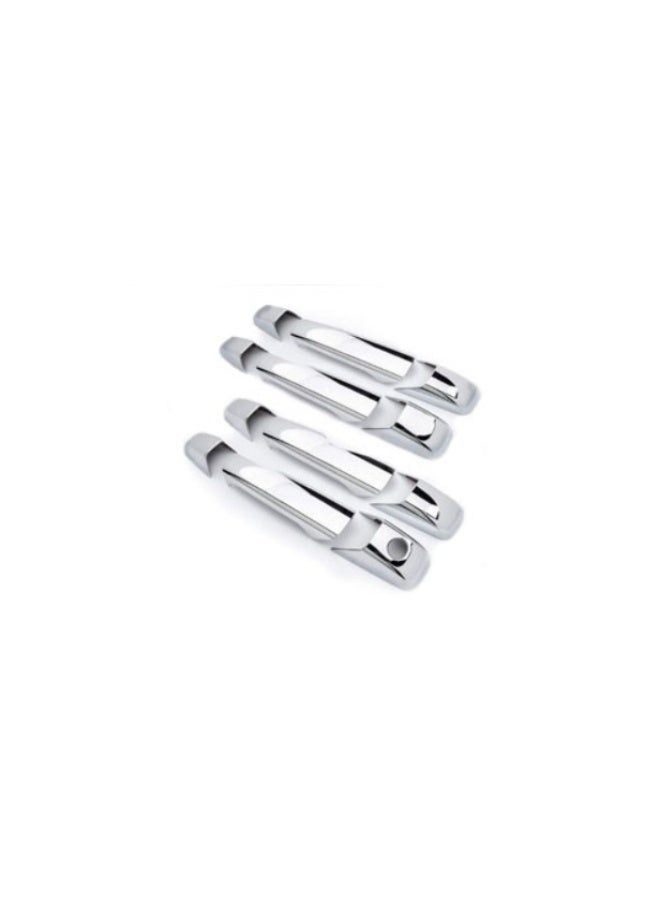 Chrome Door Handle Covers for GMC Yukon & Chevrolet Tahoe 2007-2014 ABS Chrome Plated Easy Installation - Image 2