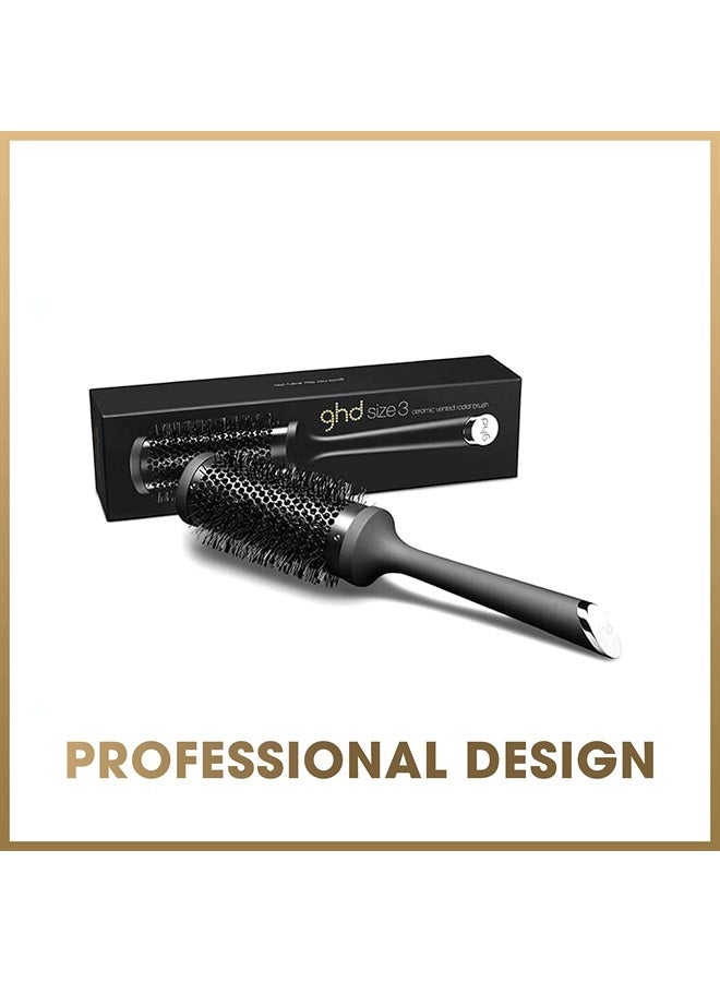 ghd Ceramic Vented Round Brush - 1.3 inch Barrel, 35mm Barrel, Size 2 - Image 5
