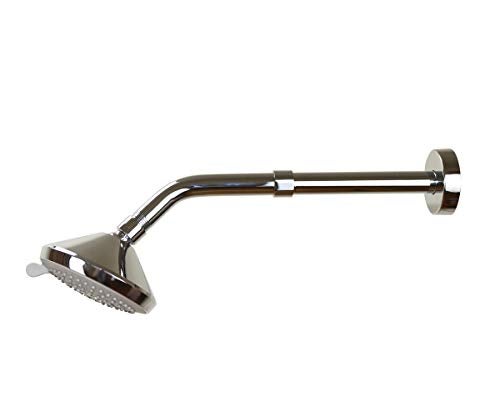 Purelux Shower Arm Extension, 6 inches Shower Head Extender Water Outlet Lowers Existing Shower Head, Chrome Finish Made of Solid Stainless Steel - Image 4