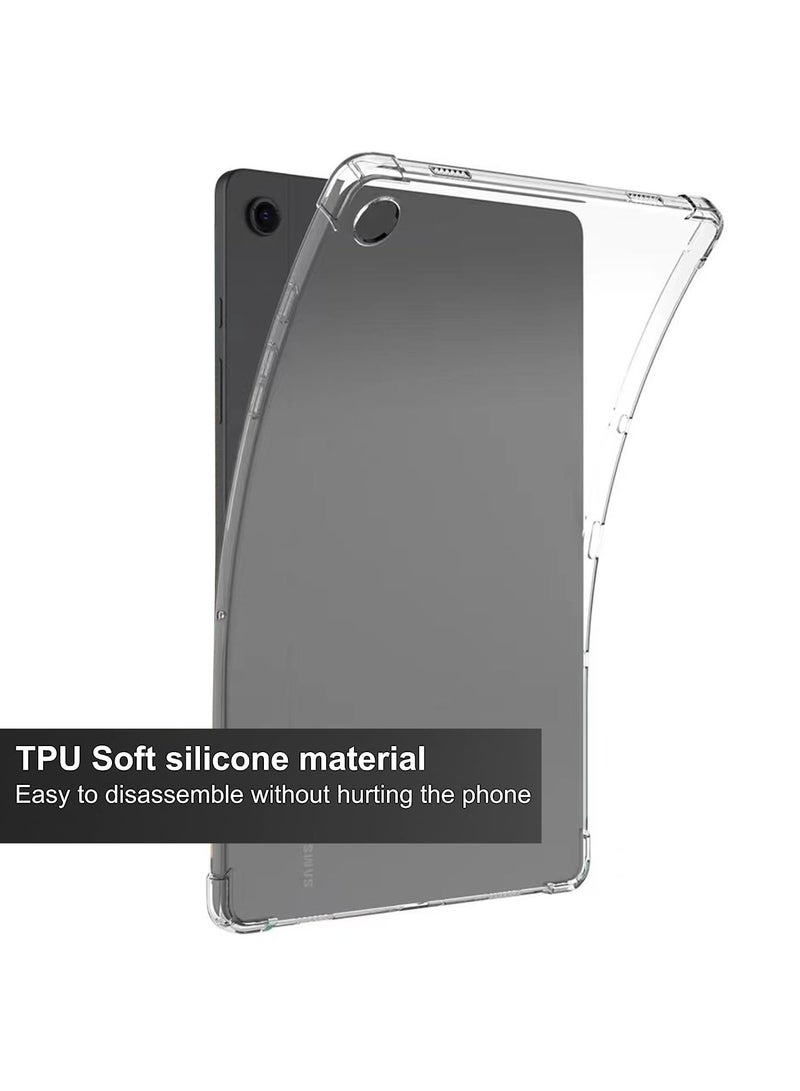 سامسونج جالاكسي تاب A9 حزمة حماية - سوبر شفافة واقية من الصدمات شل وحافة إلى حافة الشاشة فيلم واقية ، 360 درجة الحماية ، الغطاء الخلفي وشاشة فيلم واقية - Image 5