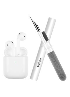 Wilbeva Cleaner Kit for Airpods, Bluetooth Earbuds Cleaning Pen for Airpods Pro 1 2 3 Samsung MI Android Earbuds, 3 in 1 Compact Multifunctional Headphones Case Cleaning Tools  - Image 1