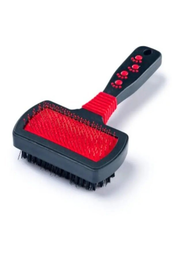 Padovan Combo Slicker Brush - Pet Grooming Tool - Image 1