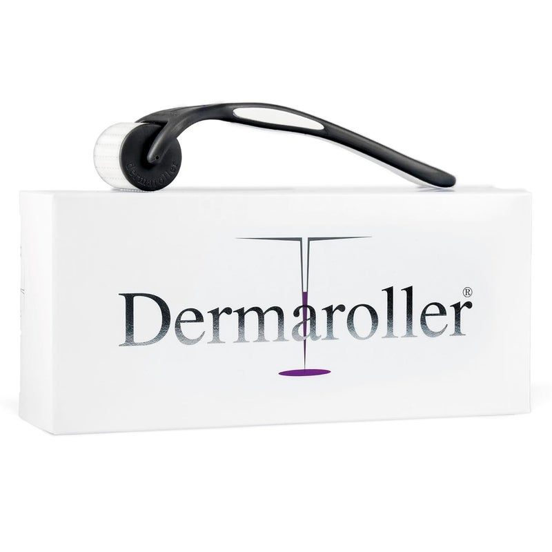 Dermaroller Home Care Microneedle Roller - 0.2mm Stainless Steel Derma Roller for Skin Care Exfoliation, Improved Texture, and Radiance on Face, Neck, and DÃ©colletÃ© - Image 1