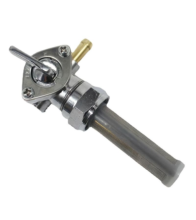 مفتاح الوقود لـ Sportster 883 1000 62167-81 62163-75 قطعة واحدة صمام زيت خزان الوقود (Petcock) - Image 3