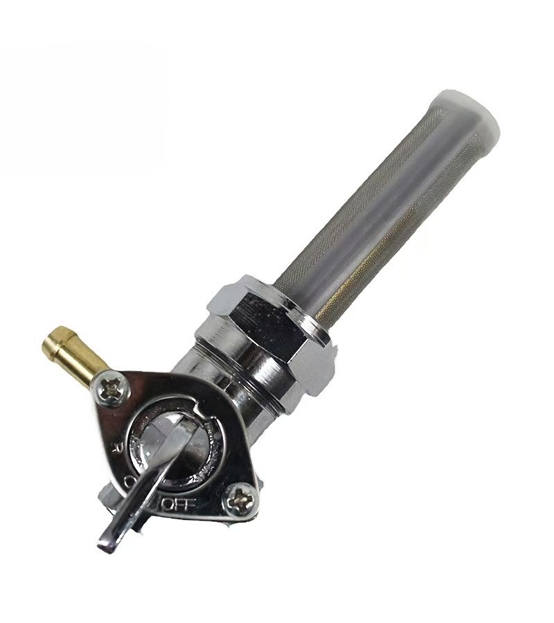 مفتاح الوقود لـ Sportster 883 1000 62167-81 62163-75 قطعة واحدة صمام زيت خزان الوقود (Petcock) - Image 1